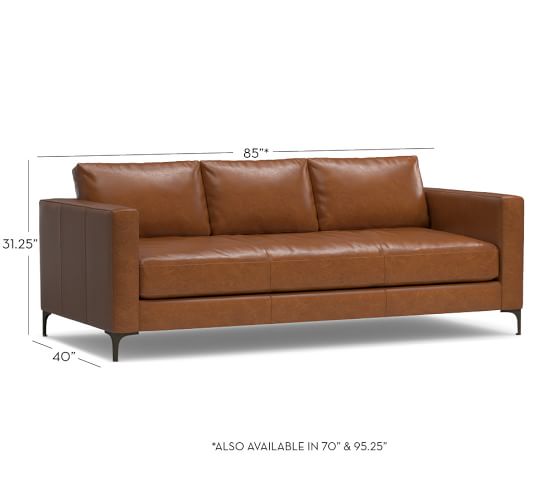 Leather Sofa Furniture jake leather sofa | pottery barn Leather Sofa Furniture jake leather sofa | pottery barn