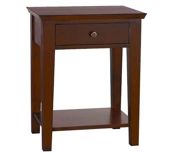 Valencia Rectangular Bedside Table Pottery Barn