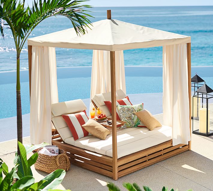 Madera Teak Daybed Pottery Barn - Madera Teak Daybed Pottery Barn
