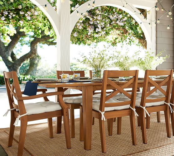 hampstead teak rectangular extending dining table - honey hampstead teak rectangular extending dining table - honey