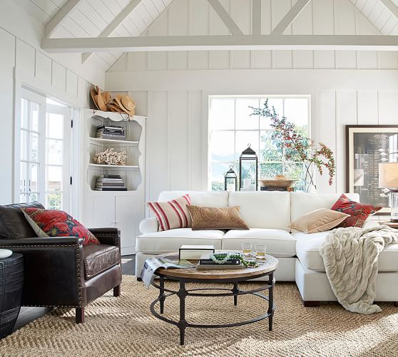 Tyler Leather Armchair | Pottery Barn