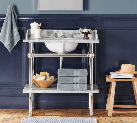 Apothecary Single Sink Console Pottery Barn