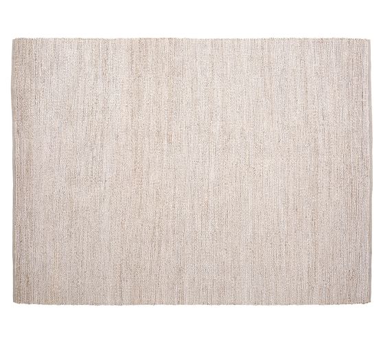 Heather Chenille Jute Rug Gray Pottery Barn