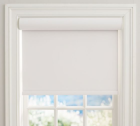 Bali® Cordless Custom Blackout Roller Shade Cloud Pottery Barn