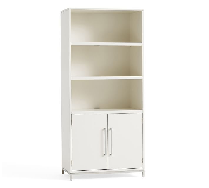 Ava Bookcase With Doors Pottery Barn - Ava Bookcase With Doors Pottery Barn