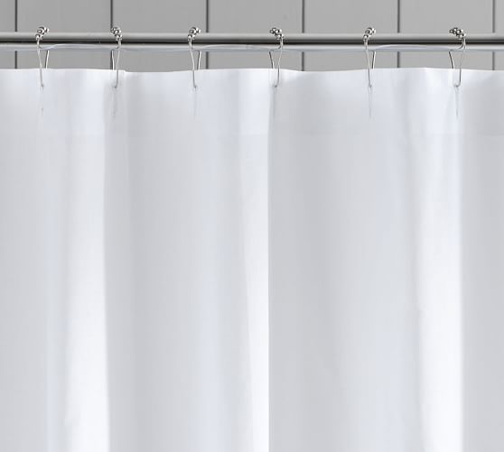 Mini Ruffle Shower Curtain Pottery Barn