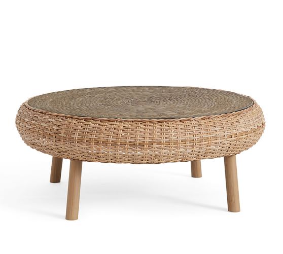 Santa Ana Woven Coffee Table Pottery Barn Santa Ana Woven Coffee Table. View Larger. Roll Over Image to Zoom - Santa Ana Woven Coffee Table Pottery Barn