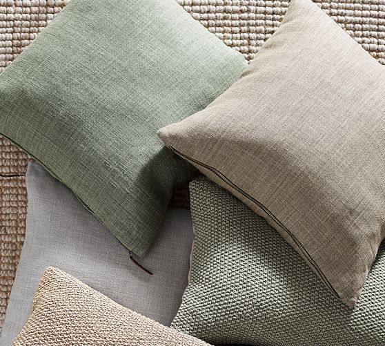 Libeco Linen Pillow Cover Pottery Barn