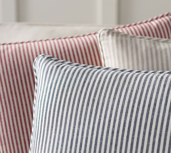 Wheaton Stripe Pillow Cover Pottery Barn