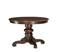 Expandable Round Pedestal Dining Table 48 expandable round dining table | pottery barn Expandable Round Pedestal Dining Table 48 expandable round dining table | pottery barn