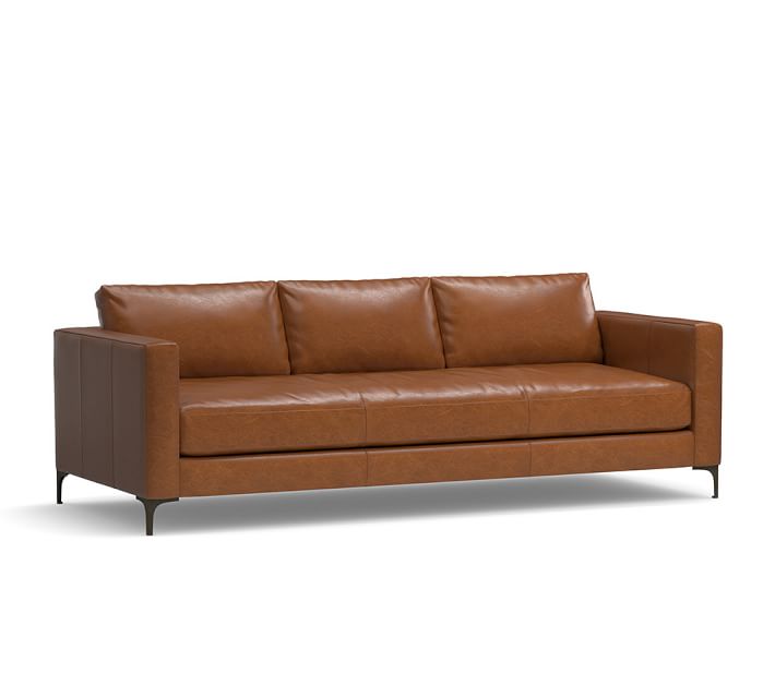 Leather Sofa Furniture jake leather sofa | pottery barn Leather Sofa Furniture jake leather sofa | pottery barn