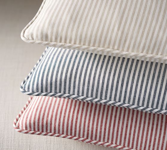 Wheaton Stripe Pillow Cover Pottery Barn