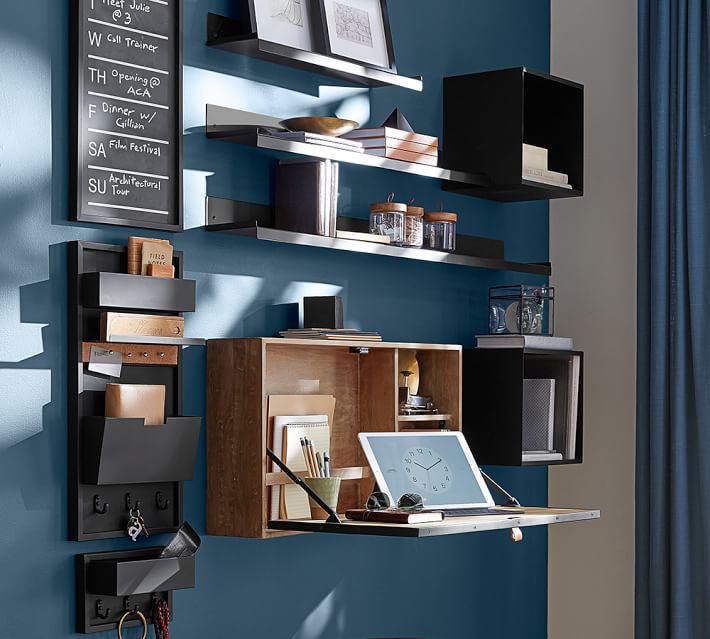 Wall Organizer For Home wyatt workspace all in one organizer - large | pottery barn Wall Organizer For Home wyatt workspace all in one organizer - large | pottery barn