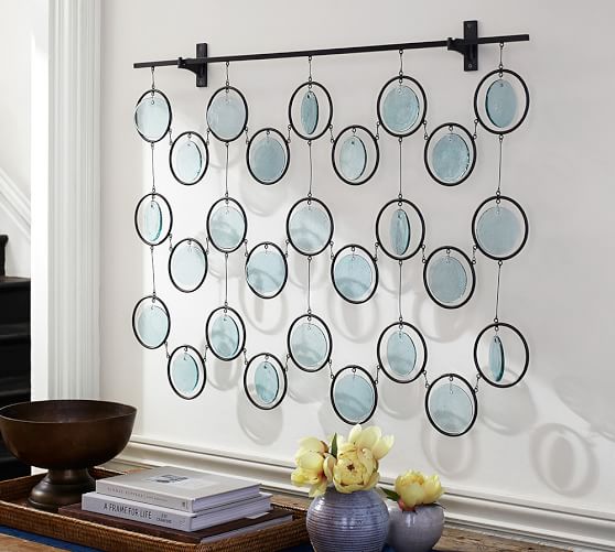 Emery Recycled Glass Wall Art Pottery Barn Emery Recycled Glass Wall Art Pottery Barn