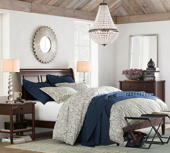 Stacked Crystal Table & Bedside Lamp Base Pottery Barn