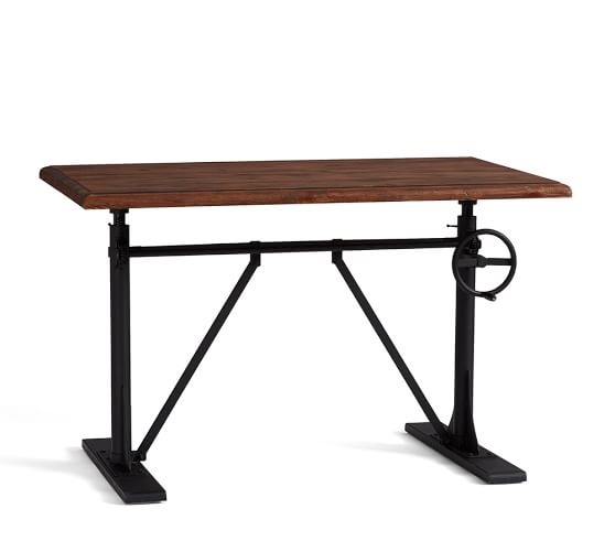 Pittsburgh Crank SitStand Desk Pottery Barn
