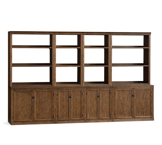 Logan Bookcase Wall Suite Pottery Barn