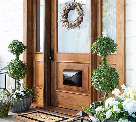 Ella Adjustable Door Wreath Hanger Pottery Barn