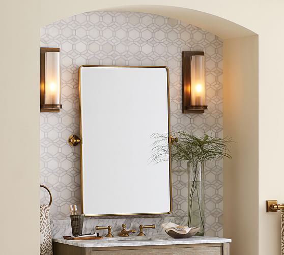 Bathroom Mirrors Pottery Barn vintage pivot mirror | pottery barn Bathroom Mirrors Pottery Barn vintage pivot mirror | pottery barn