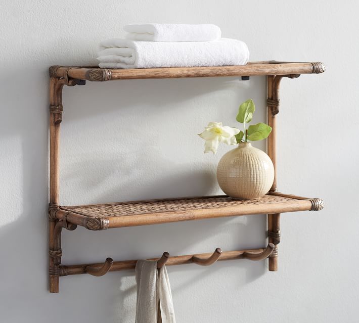 bathroom wall shelves | pottery barn bathroom wall shelves | pottery barn