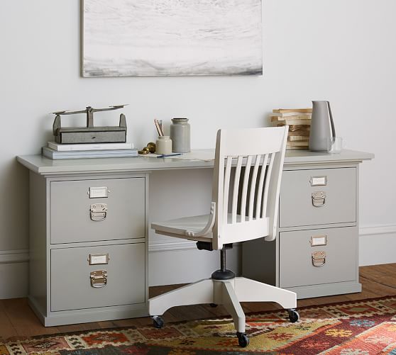 Bedford Rectangular Desk Pottery Barn
