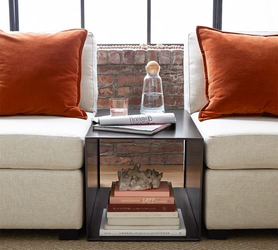 Knoxville Metal Coffee Table Pottery Barn