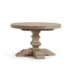Extendable Dining Tables Pottery Barn Saved Quicklook Banks Extending Pedestal Dining Table