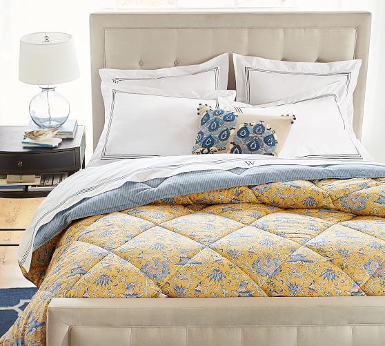 Thelma Reversible Print Comforter & Sham Pottery Barn