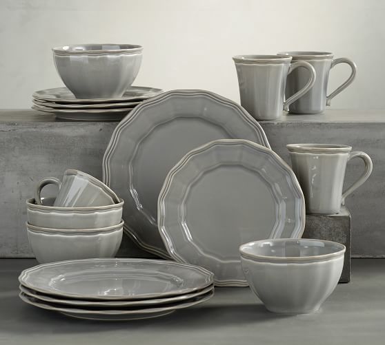 Charlotte 16Piece Dinnerware Set Pottery Barn