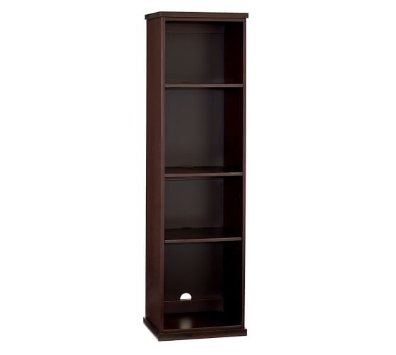 Bedford Narrow Bookcase, Espresso Pottery Barn