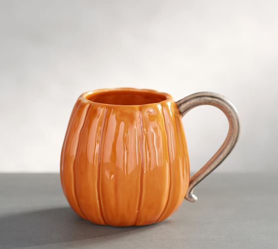 Pumpkin Mug, Set of 4 Pottery Barn