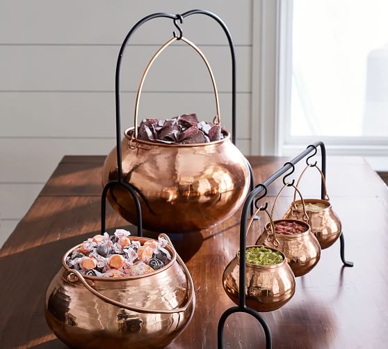 Copper Candy Cauldron Pottery Barn