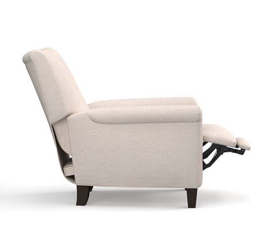 Irving Upholstered Recliner Pottery Barn
