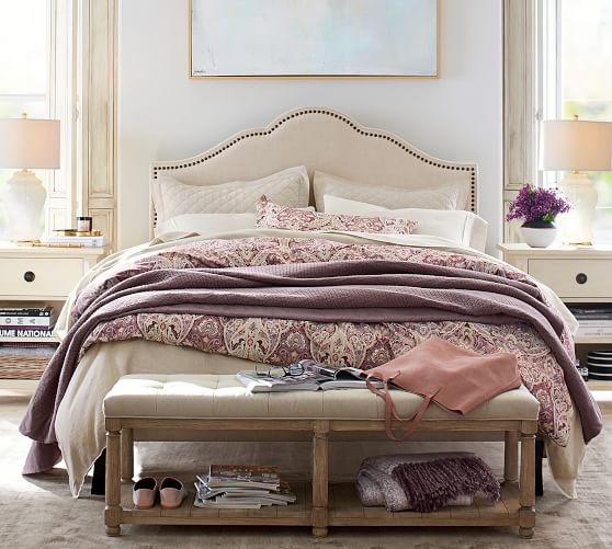 Mackenna Paisley Duvet Cover & Sham Purple Pottery Barn