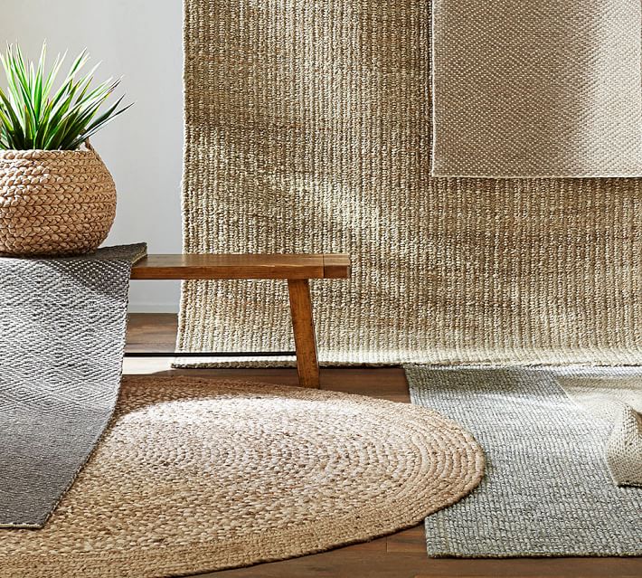 Living Room Jute Rug chunky wool & jute rug - natural | pottery barn Living Room Jute Rug chunky wool & jute rug - natural | pottery barn