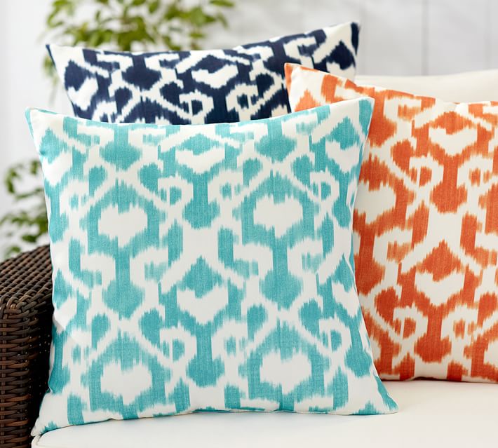 Andrea Printed Indoor/Outdoor Pillow | Pottery Barn Andrea Printed Indoor/Outdoor Pillow | Pottery Barn