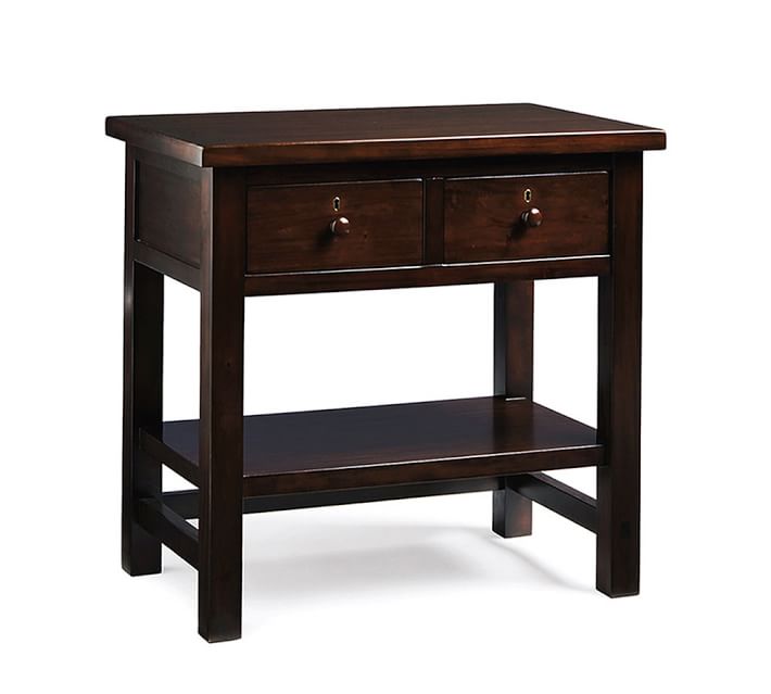Bedside Stand farmhouse 2-drawer bedside table | pottery barn Bedside Stand farmhouse 2-drawer bedside table | pottery barn