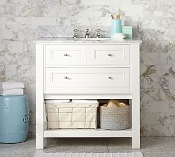 Single Bathroom Vanities  Pottery Barn