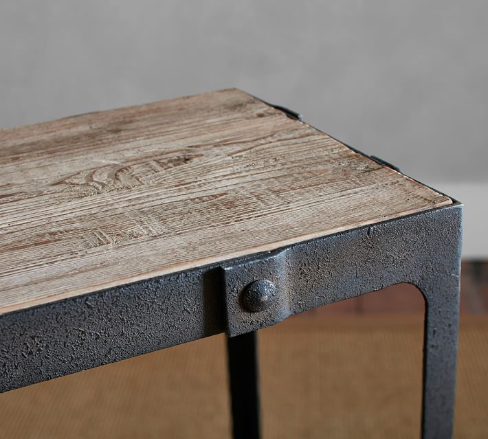 clint reclaimed wood coffee table | pottery barn clint reclaimed wood coffee table | pottery barn