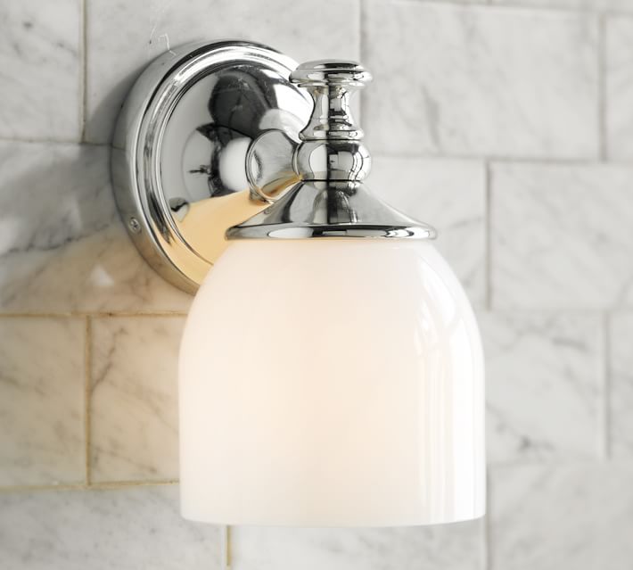 Bathroom Lighting Pottery Barn mercer single sconce | pottery barn Bathroom Lighting Pottery Barn mercer single sconce | pottery barn