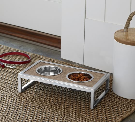 Madison Pet Bowl & Stand Pottery Barn