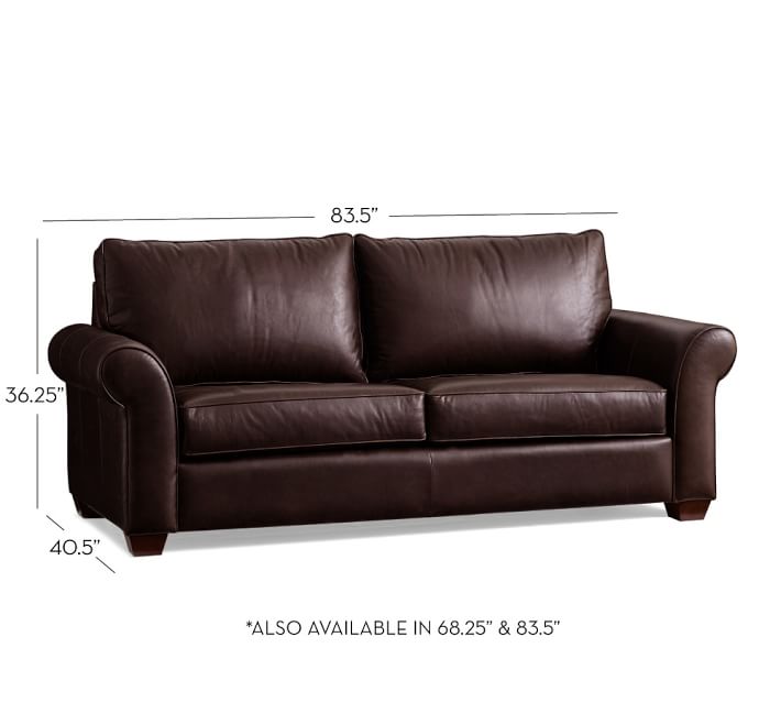 Leather Sofa Furniture pb comfort roll arm leather sofa | pottery barn Leather Sofa Furniture pb comfort roll arm leather sofa | pottery barn