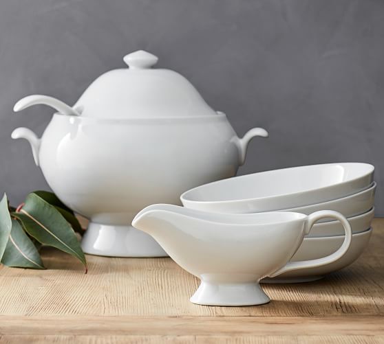 Great White Coupe Soup Bowl, Set of 4 Pottery Barn
