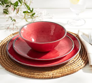 Swirl Melamine Dinner Plate, Set of 4 | Pottery Barn
