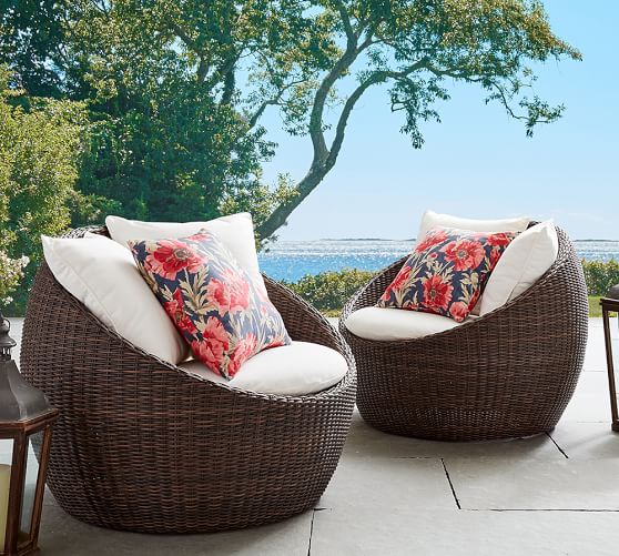 Pampasan Chair torrey all-weather wicker papasan chair - espresso | pottery barn Pampasan Chair torrey all-weather wicker papasan chair - espresso | pottery barn