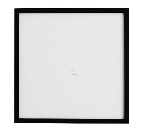 Wood Gallery Oversized Picture Frame, 18 x 18", Black