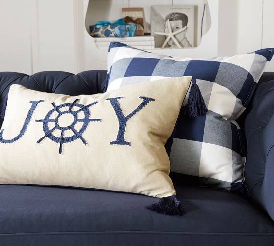Buffalo Check Plaid Pillow Cover Pottery Barn
