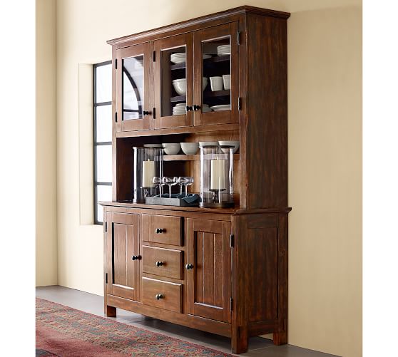 Benchwright Buffet & Hutch Pottery Barn