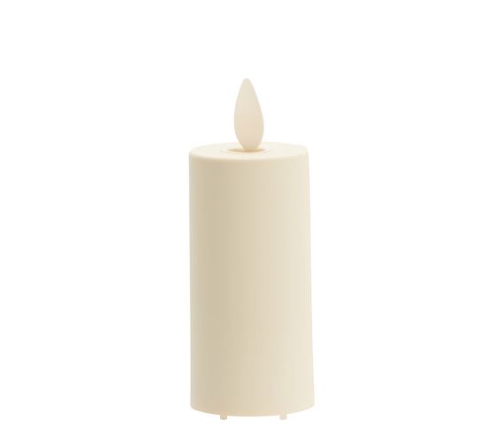 Premium Flickering Flameless Outdoor Candle Ivory Pottery Barn
