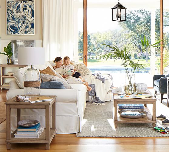 Sausalito Side Table Pottery Barn